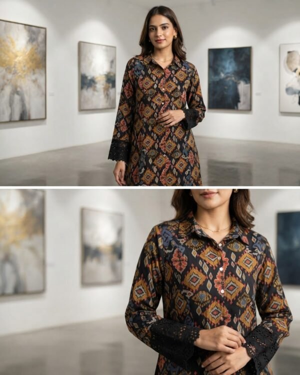 Ikkat Aline | Black